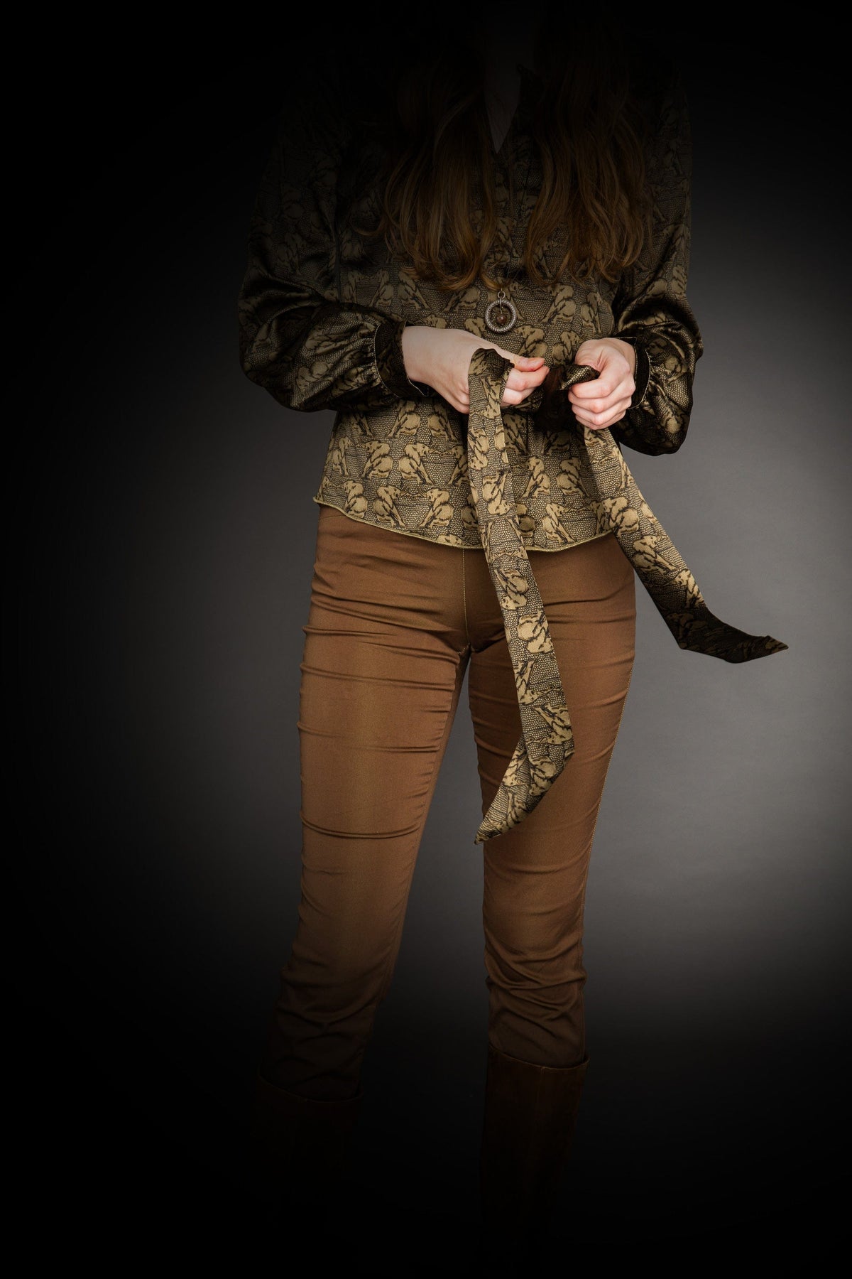 Schneider Accessoire Tie Scarf Silk mode hamburg print sommerkleid Unique Prints Summer Dress Handdesignierte Prints Print