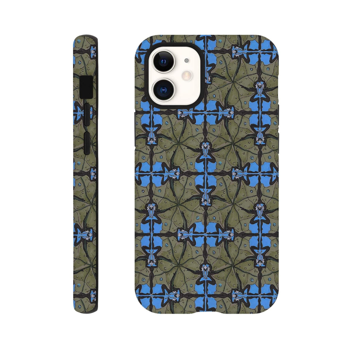 Gelato Print Material iPhone 12 Mini Tough case Elfies 7 mode hamburg print sommerkleid Unique Prints Summer Dress Handdesignierte Prints Print