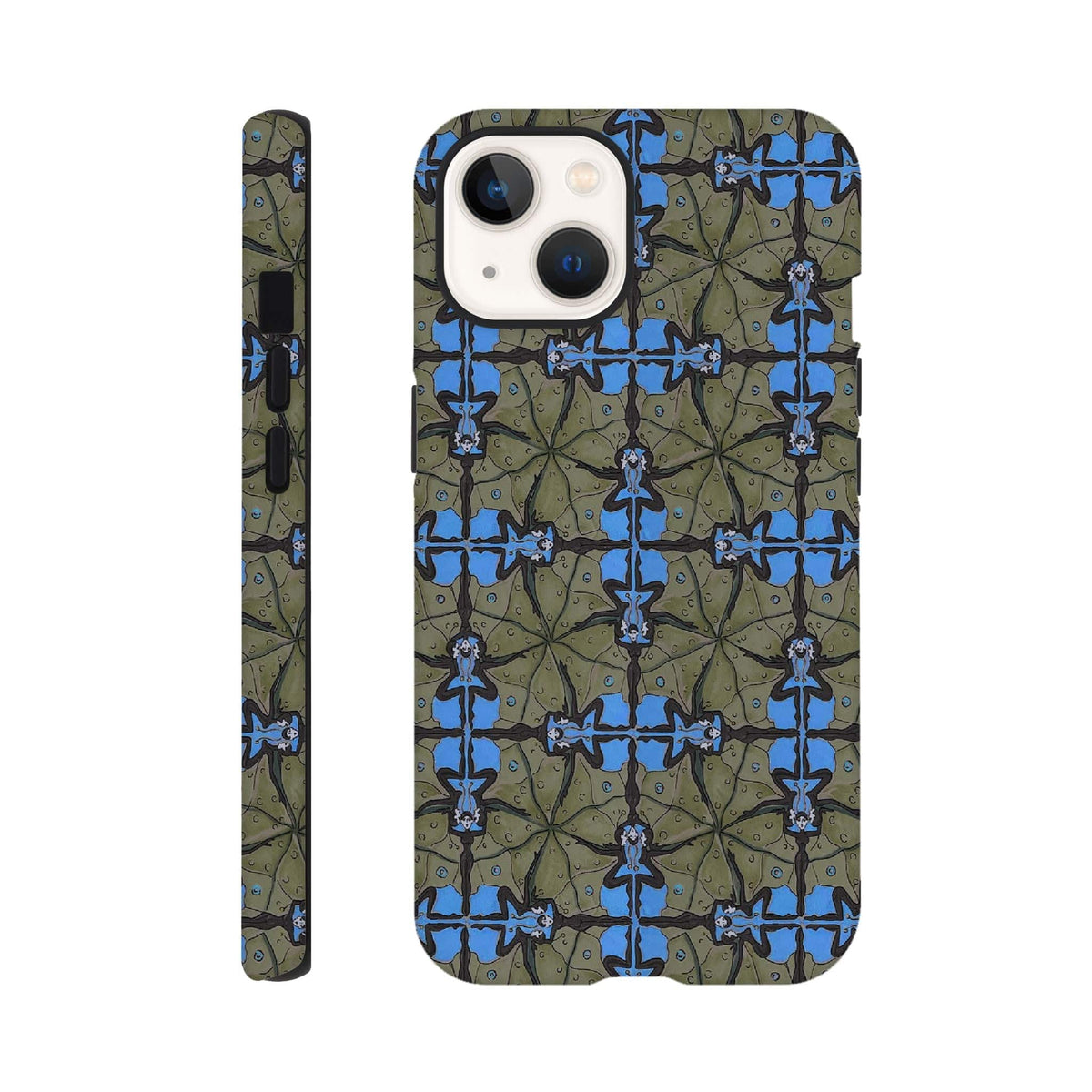 Gelato Print Material iPhone 13 Tough case Elfies 7 mode hamburg print sommerkleid Unique Prints Summer Dress Handdesignierte Prints Print