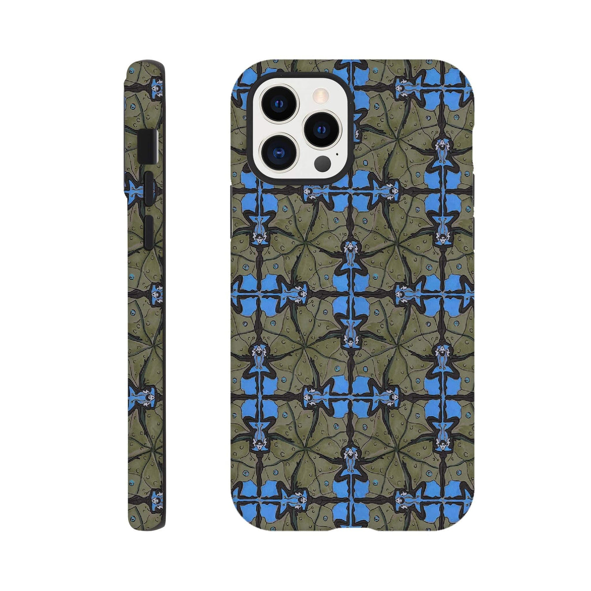 Gelato Print Material iPhone 12 Pro Tough case Elfies 7 mode hamburg print sommerkleid Unique Prints Summer Dress Handdesignierte Prints Print