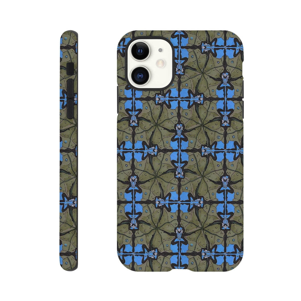 Gelato Print Material iPhone 11 Tough case Elfies 7 mode hamburg print sommerkleid Unique Prints Summer Dress Handdesignierte Prints Print