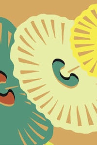 W.E.T. by Ines Schneider Top L / U7604.1 Umbrella Coco mode hamburg print sommerkleid Unique Prints Summer Dress Handdesignierte Prints Print